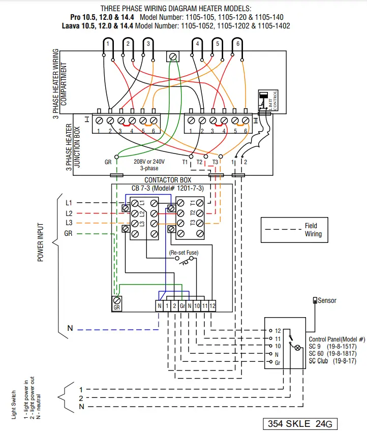 TYLO-1105-105-Sauna-Heater-FIG9