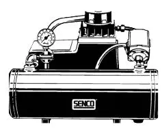 SENCO Construction Staplers Instruction Manual - Air compressors used to supply