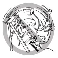 SENCO Construction Staplers Instruction Manual - Always place yourself in a firmly balanced position when using or handling the tool
