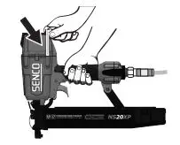 SENCO Construction Staplers Instruction Manual - Make sure all screws and caps are securely tightened at all times