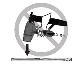 SENCO Construction Staplers Instruction Manual - Never use any part of the tool as a hammer