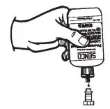 SENCO Construction Staplers Instruction Manual - Squirt Semco pneumatic oil