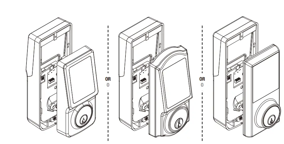kenaurd SC1 KW1 Premium Electronic Touchscreen Deadbolt with Key Override-1