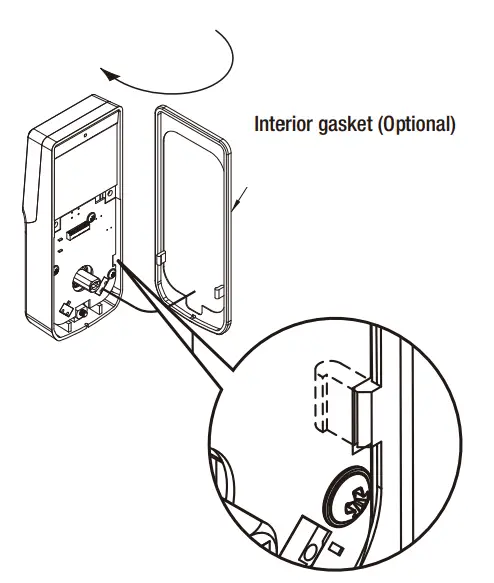 kenaurd SC1 KW1 Premium Electronic Touchscreen Deadbolt with Key Override-14