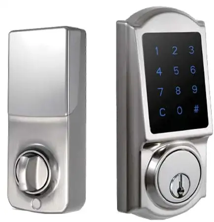kenaurd SC1 KW1 Premium Electronic Touchscreen Deadbolt with Key Override-product