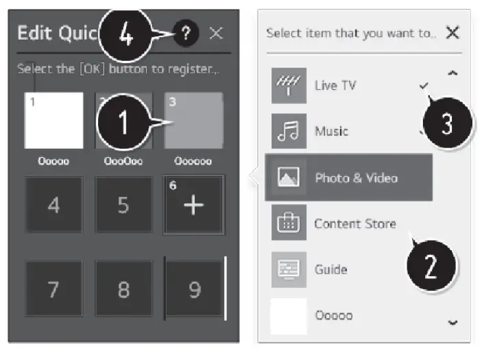 Checking and Editing QUICK ACCESS