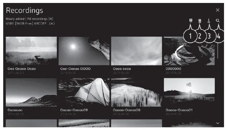 Playing Recorded TV Programs