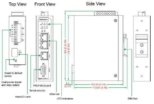 MOXA-MGate-5102-PBM-PN-Series 1-Port-Profibus-featured