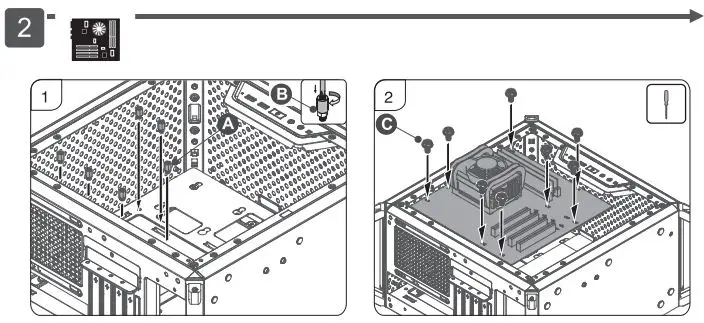 COOLER MASTER MASTERBOX Q300P Mini Tower Transparent Acrylic Side Panel Case User Manual - How to use