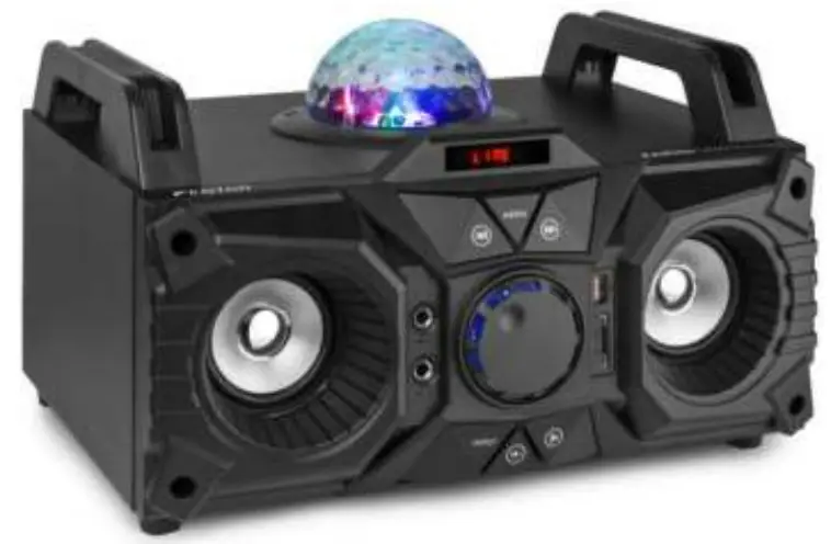 FENTON KAR100 Karaoke Machine Bluetooth Party Speaker -