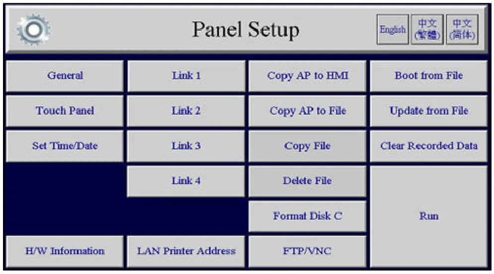 BANNER DXM700-B1R1 Wireless Controller - Panel setup