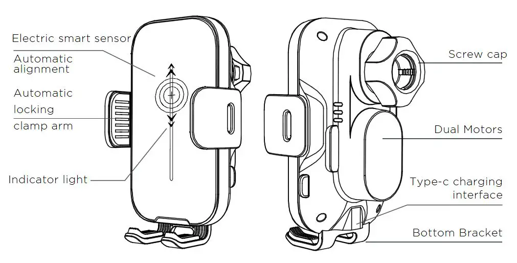 Shenzhen-Caibo-Technology-M1-Wireless-Car-Charger-1