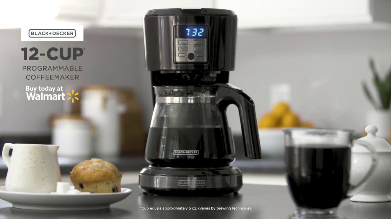 Black Decker 12-cup* Programmable Coffeemaker User Manual Black Decker 12-cup* Programmable Coffeemaker User Manual