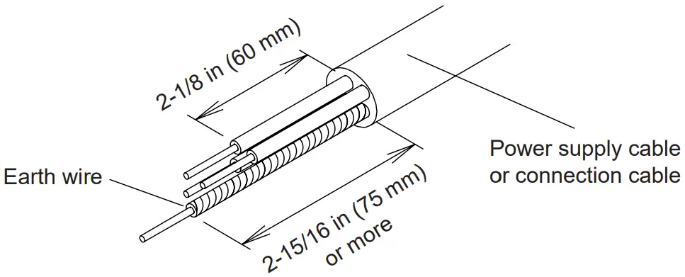 Air Conditioner Outdoor Unit Electrical wiring