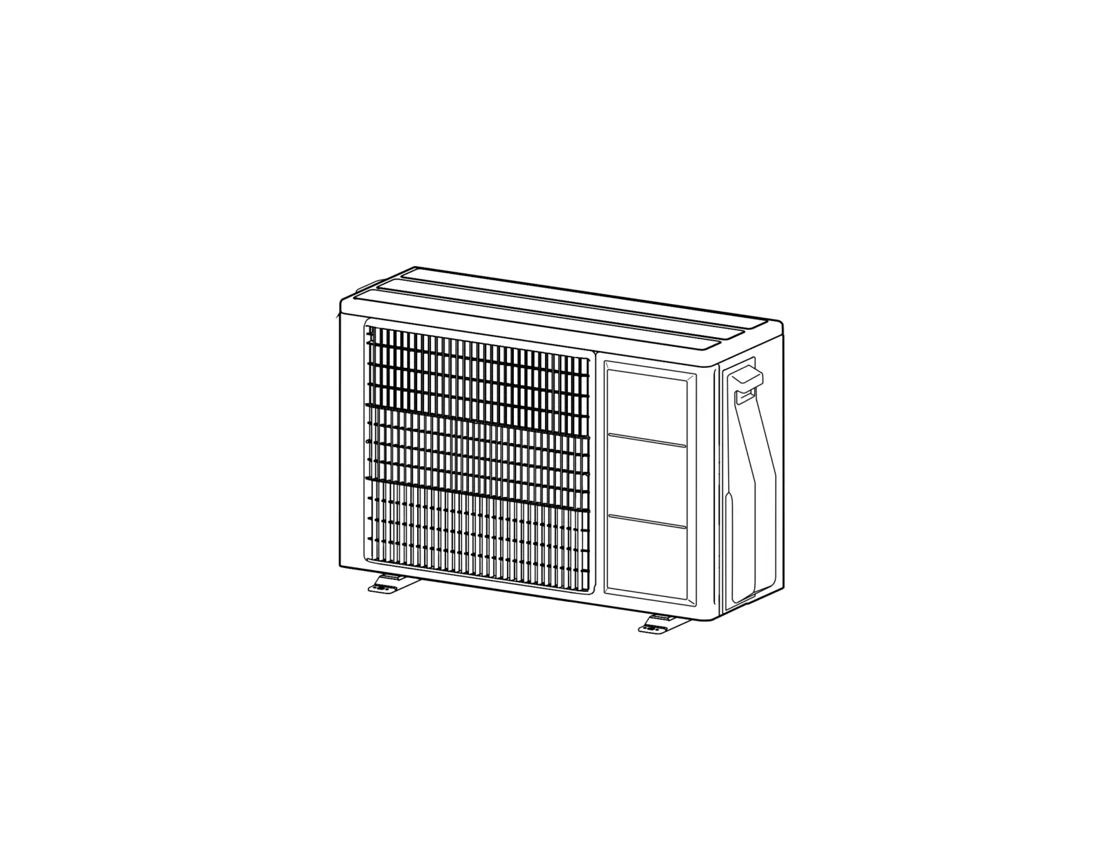 Fujitsu Air Conditioner Outdoor Unit Installation Guide