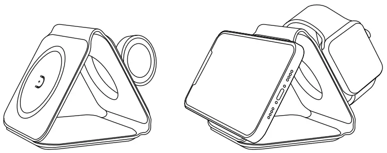 Amaztec Z12 Trio Magnetic Wireless Charger - fig 2