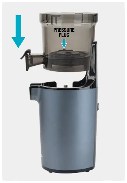 Shine KITCHEN SJX 1WH XL Cold Press Compact Juicer-ASSEMBLE