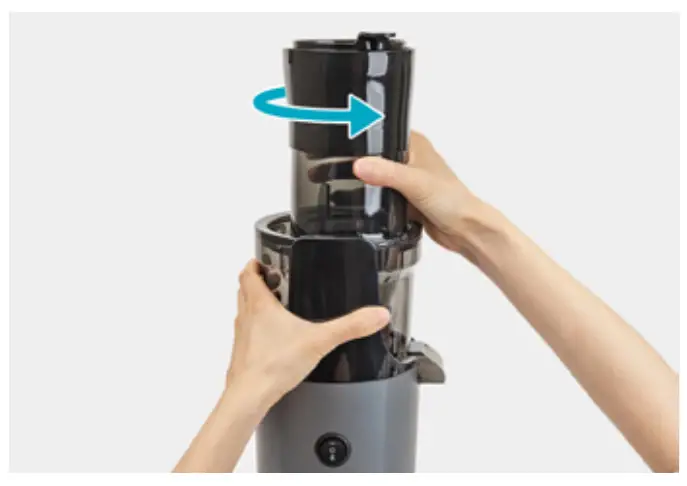 Shine KITCHEN SJX 1WH XL Cold Press Compact Juicer-position