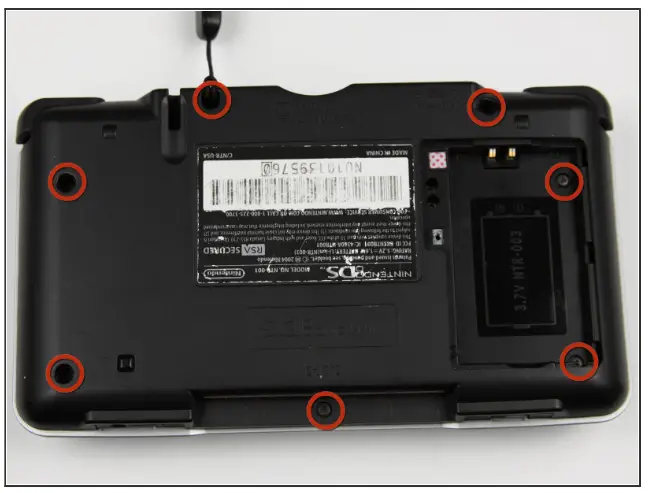 IFIXIT Nintendo DS Main Circuit Board Replacement - ack Panel