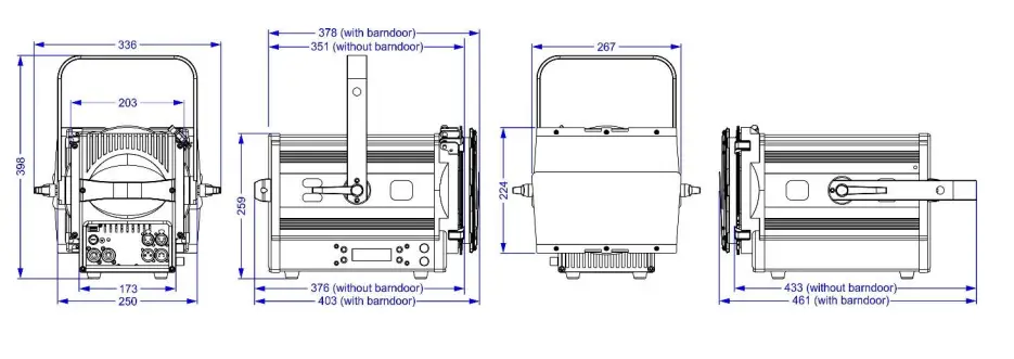 BriTeQ-B06038-BT-Theatre-250EZ-Mk2-250Watt-LED-Theater-Spot-Light- (17)