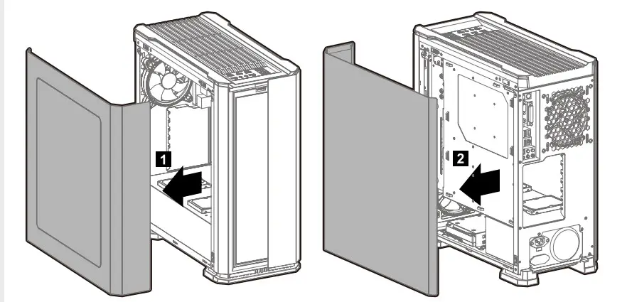 ZALMAN X3 ATX Mid Tower Gaming Case White - Figure 2