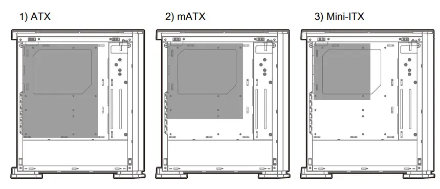 ZALMAN X3 ATX Mid Tower Gaming Case White - Figure 4