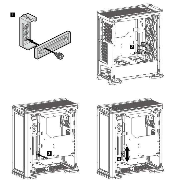 ZALMAN X3 ATX Mid Tower Gaming Case White - Figure 7