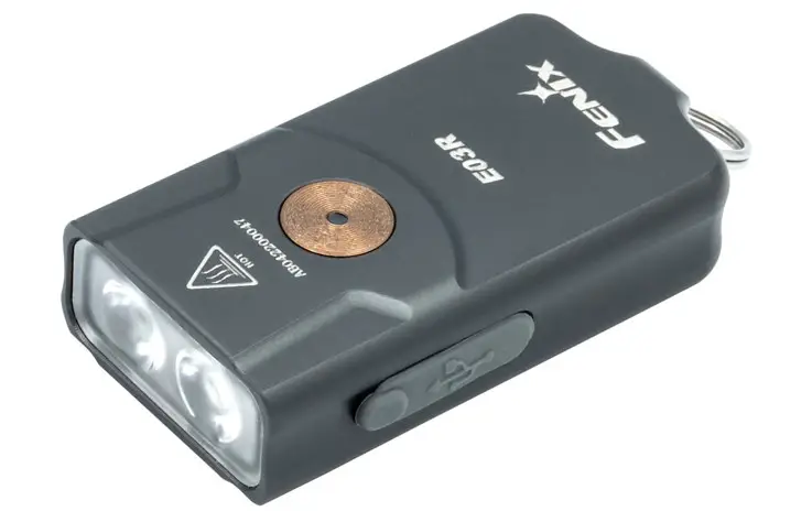 FENIX E03R Metal Keychain Flashlight