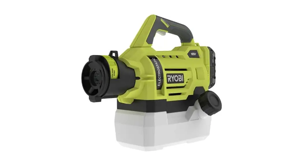 Ryobi P2809 18 Volt 1/2 Gal Electrostatic Sprayer User Manual