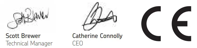 Knightsbridge DC Series Wireless Battery Powered Door Chime - Signature