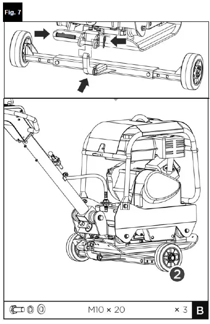 scheppach HP3000S Plate Compactor fig (13)