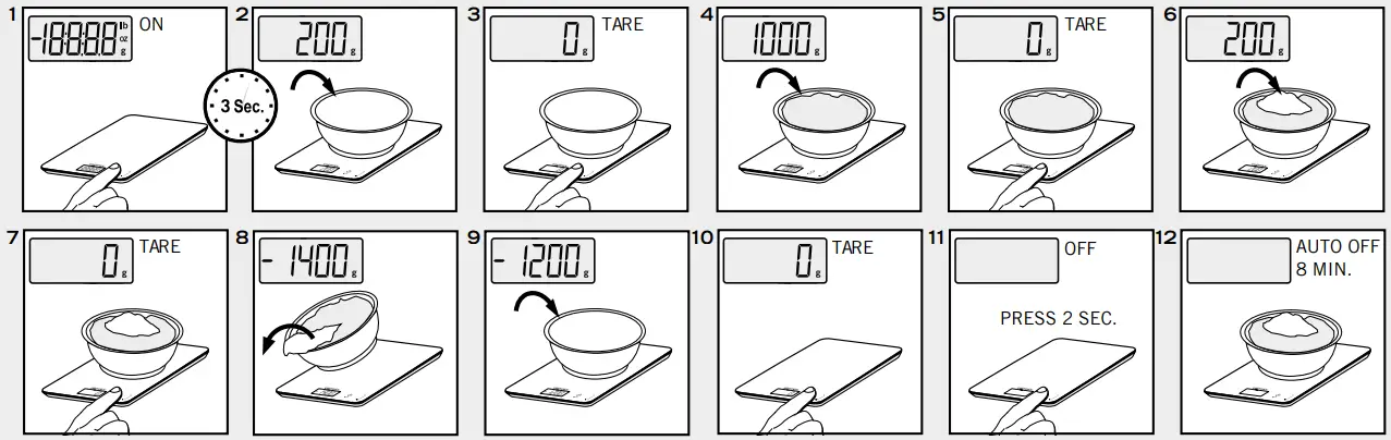 SOEHNLE-B079J5CWSY-Page-Compact-300-Digital-Kitchen-Scales-3