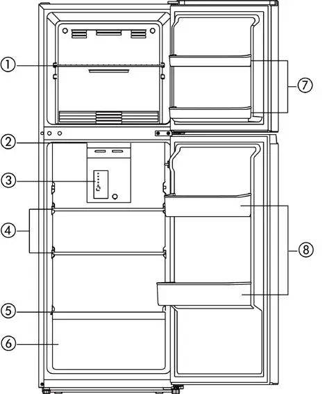 Avanti-FF1010D0W-Frost-Free-Refrigerator-fig-4