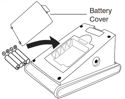 INSTALLING BATTERIES