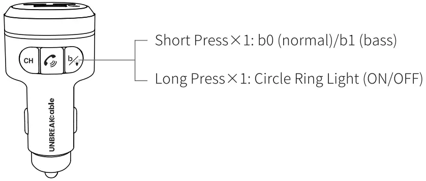 UNBREAKcable UBCH449 Car Wireless FM Transmitter-fig10