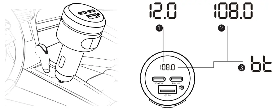 UNBREAKcable UBCH449 Car Wireless FM Transmitter-fig4