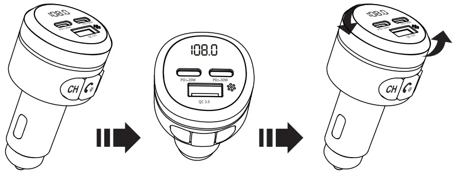 UNBREAKcable UBCH449 Car Wireless FM Transmitter-fig5