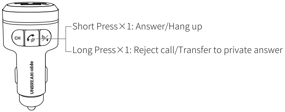 UNBREAKcable UBCH449 Car Wireless FM Transmitter-fig7