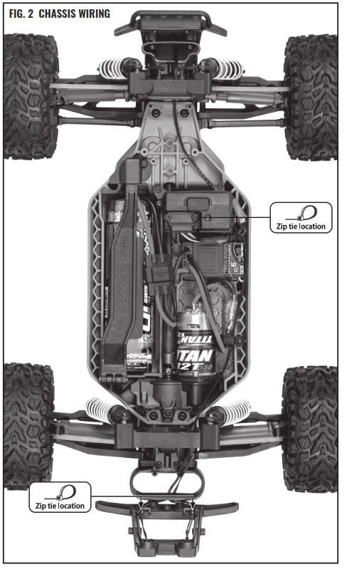 TRAXXAS Rustler 4X4 LED Lighted Bumper Kit - 6