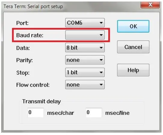 BenQ TK700STi Projector RS232 Command Control - Finish Serial port setup.