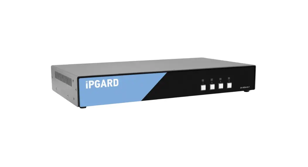 Ipgard Sa-hdn-4s Advanced 4-port Secure Single-head Dp-hdmi To Dp-hdmi Kvm Switch User Guide