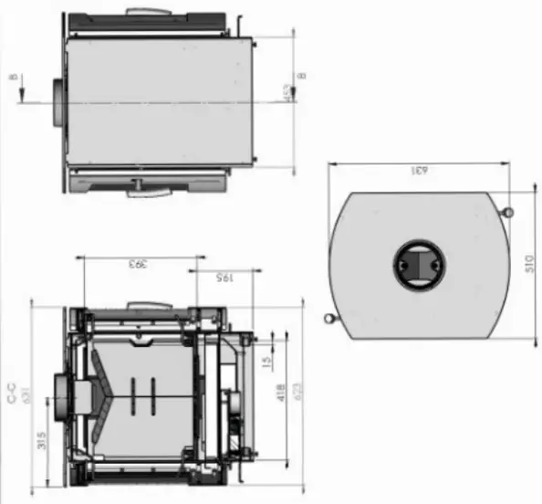 Catalyst Ecodesign stove