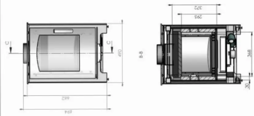 Catalyst Ecodesign stove