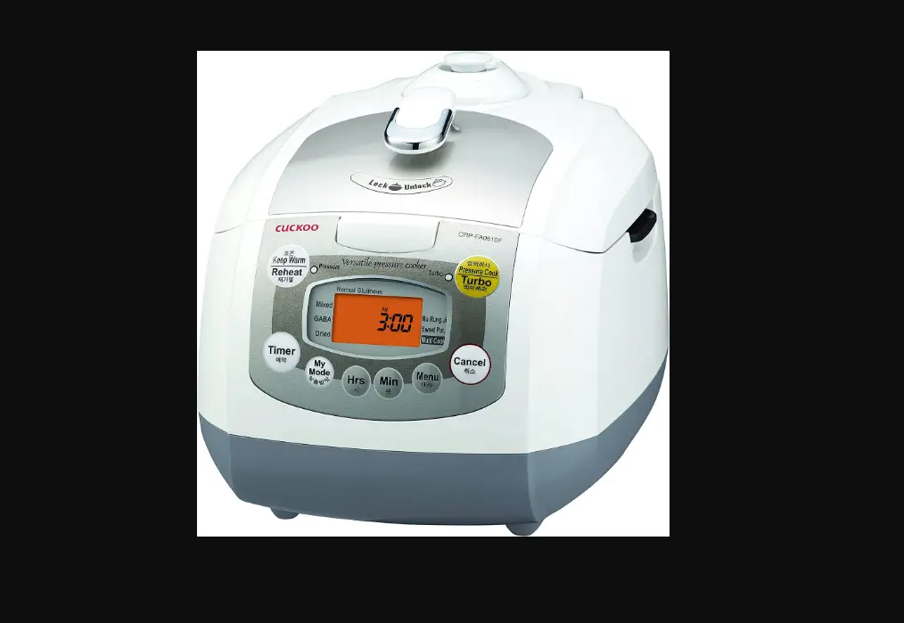 Cuckoo Crp-j06/08 Fuzzy Series Electric Pressure Rice Cooker/warmer User Manual Cuckoo Crp-j06/08 Fuzzy Series Electric Pressure Rice Cooker/warmer User Manual
