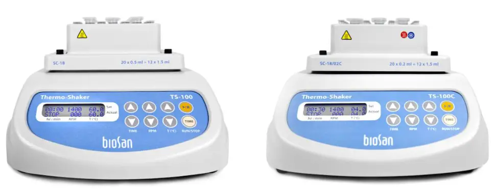 biosan TS 100C Thermo Shaker for Microtubes and PCR Plates - fig 8