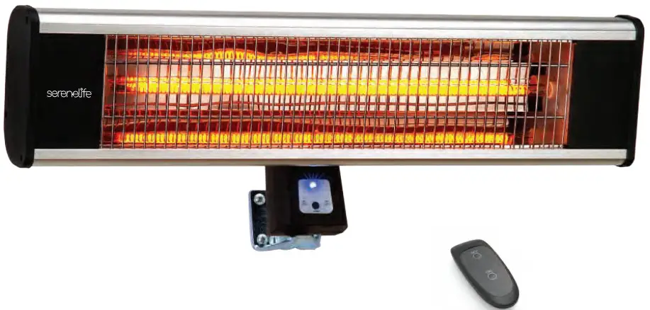 serenelife SLOHT28 Wall Mounting Patio Heater-