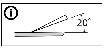 IKEA lIKEA 101.670.04 FLAKSA Ceramic sharpener Black 23 cmogo