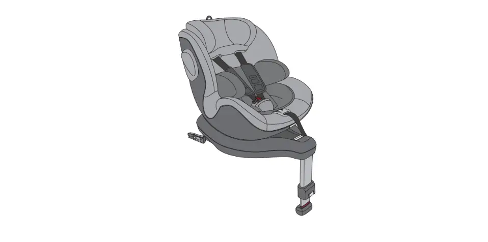Avova Sperber-fix 61 The Child Seat User Manual