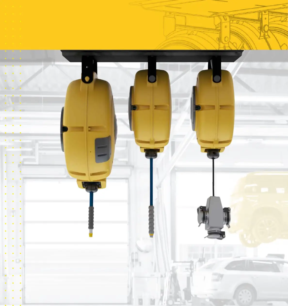 ZECA ART 012-KIT2 Cable Reels - overview