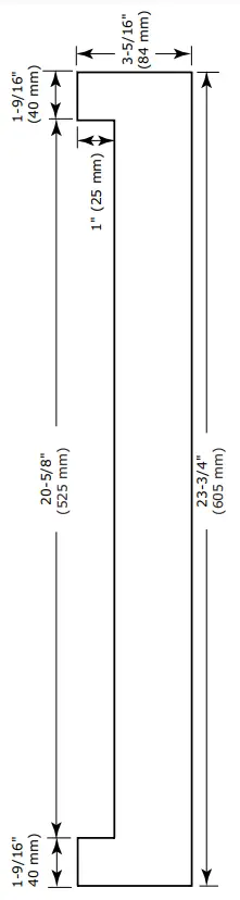 U LINE 2224RGL 24 Inch Glass Door Refrigerator - FIGURE 9